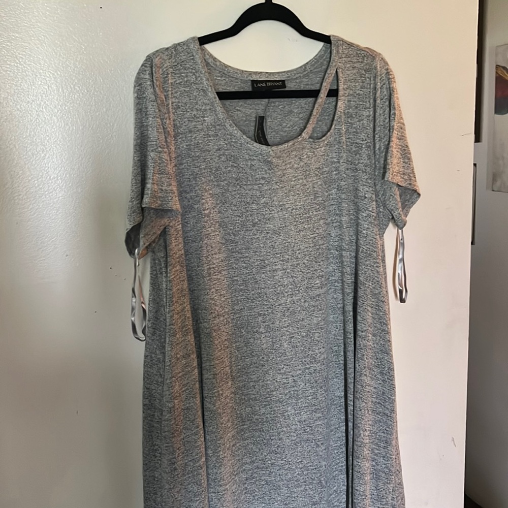 Lame Bryant Grey 18/20 knee length dress
